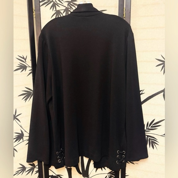 Dana Buchman Travel Anywhere Stylish Black Blazer Jacket Women’s Size XXL GUC - Picture 11 of 12